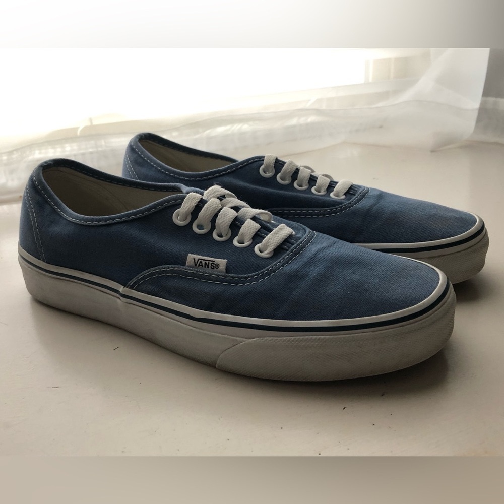 Blue Lace-up Vans